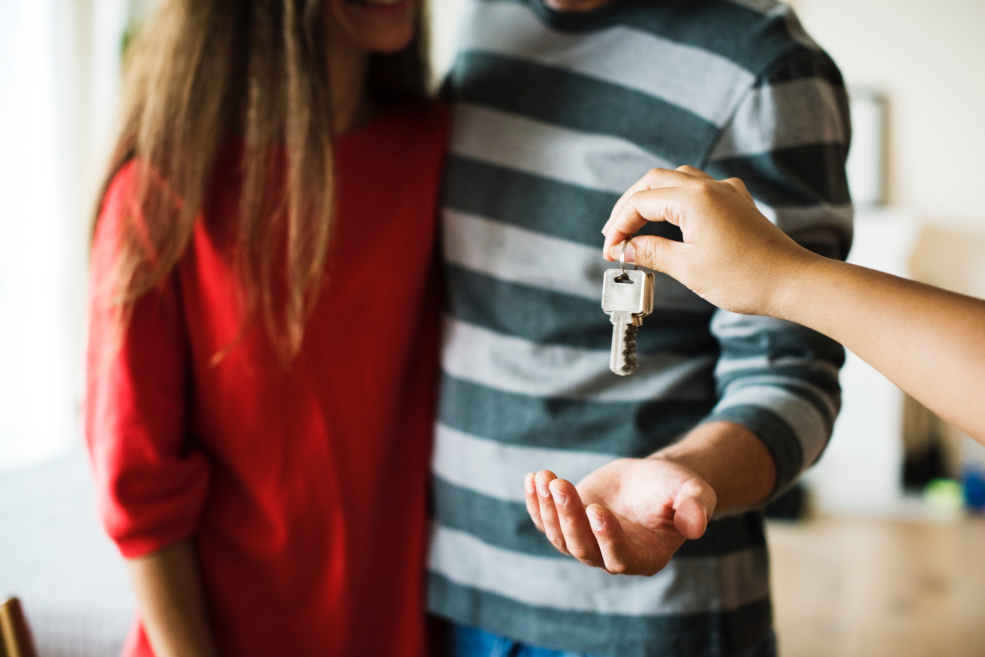 Handing the keys over to new tenants